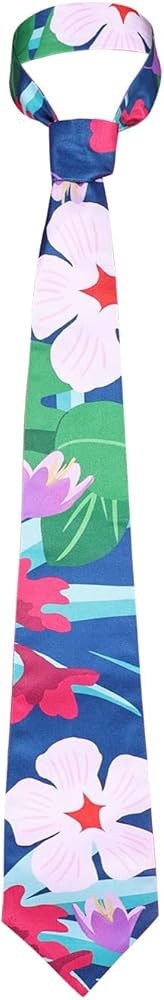 Nick Wilde Costume Accessories Fox Nick Tie Cosplay Adults Pink Floral Fox Necktie Men Halloween ... | Amazon (US)