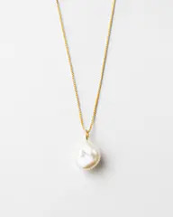 Baroque Pearl Necklace | GLDN