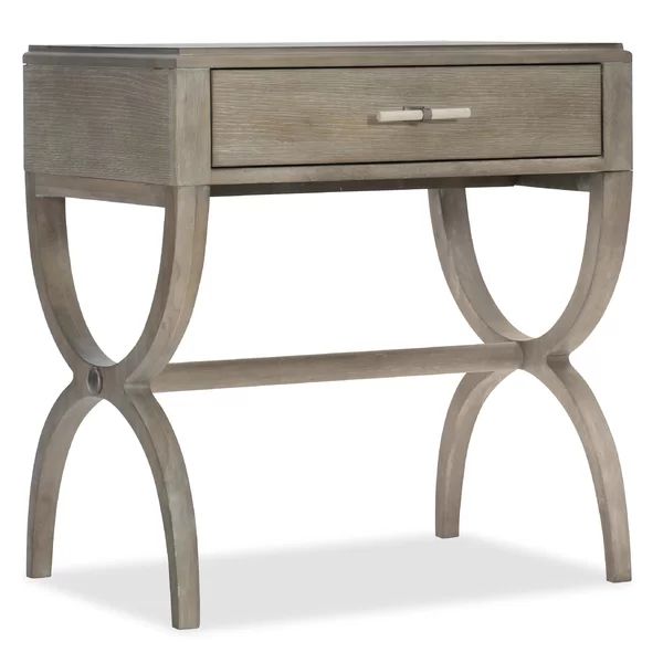 Affinity 29'' Tall 1 - Drawer Nightstand in Gray | Wayfair North America