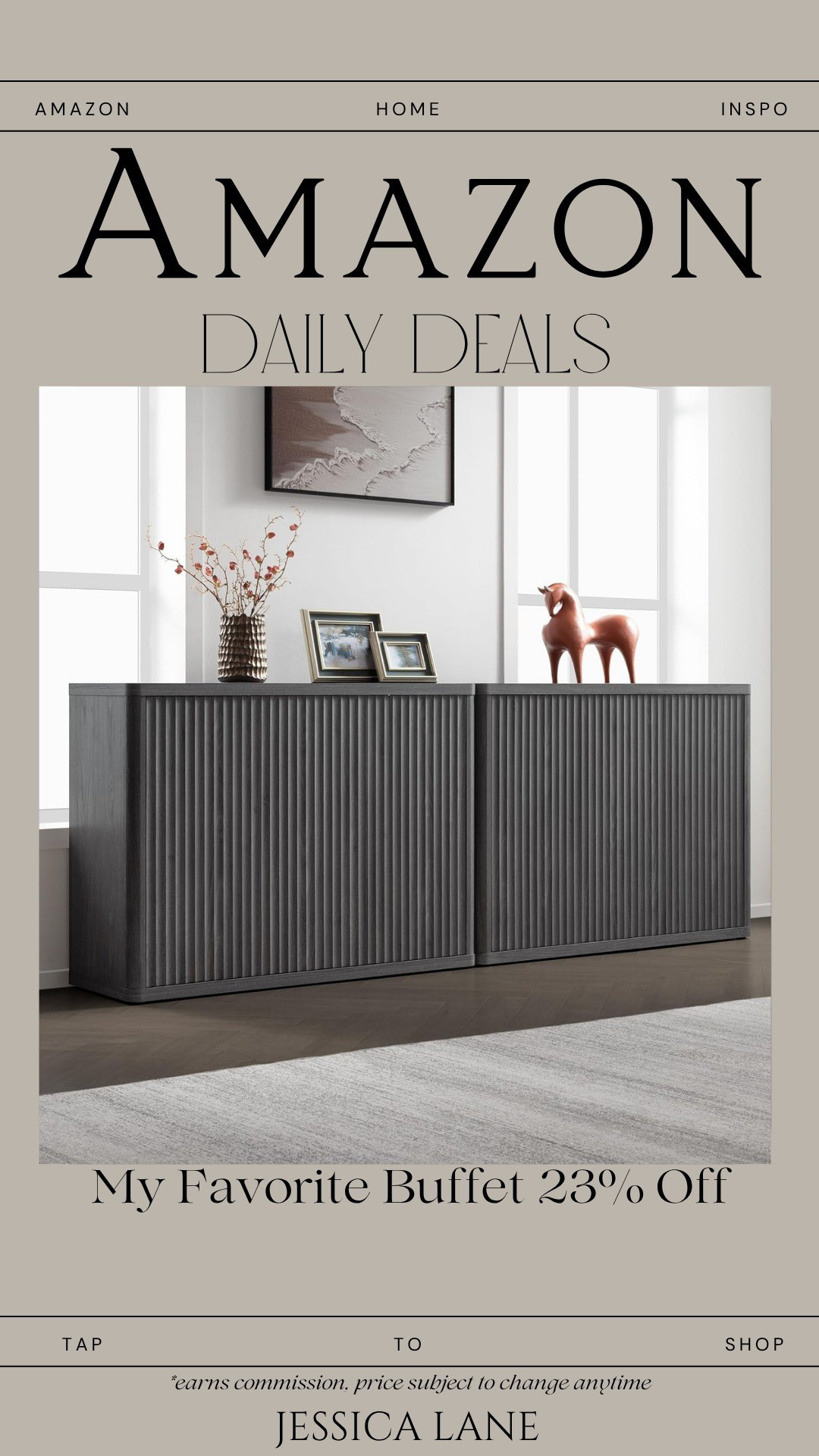 My scalloped door buffet from Sicotas is also on deal. A great storage piece that adds so much charm to a room.#amazonhome #furnituredeals #buffettable #homedecor #amazonfinds #interiorstyle

#LTKSaleAlert #LTKHome #LTKCyberWeek