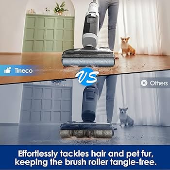 Tineco Floor ONE Stretch S6 Cordless Wet Dry Vacuum Cleaner, 180\u00b0Lay-Flat Smart Vacuum Mop, ... | Amazon (US)