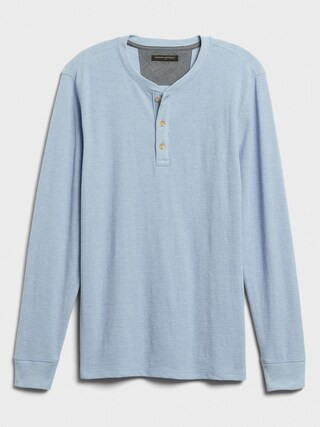 Waffle Henley | Banana Republic Factory