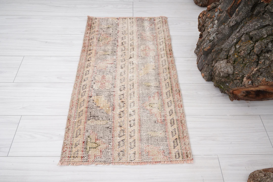 2x3 Turkish Rug,vintage Mini Rug,small Rug,bathroom Rug,oushak Rug,rug 2x3,handmade Rug,door Mat ... | Etsy (US)