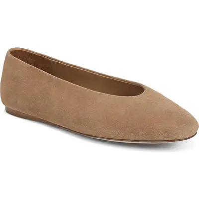 Nordstrom Maddox Ballet Flat in Black at Nordstrom, Size 10 | Nordstrom