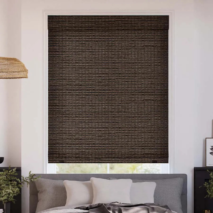 Coastal Woven Wood Shades | Natural Texture & Cordless Lift | SelectBlinds | Select Blinds