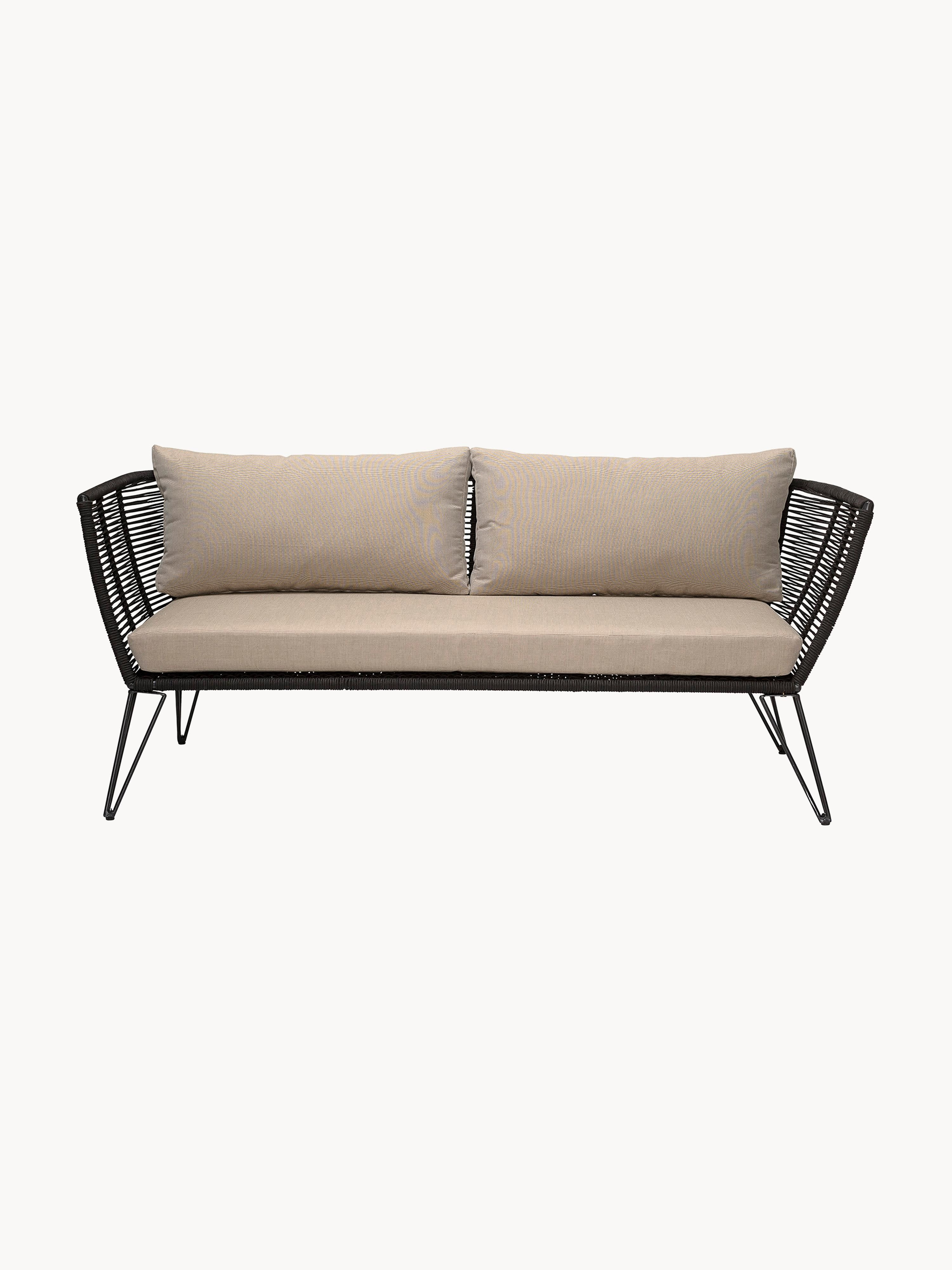 Garten-Loungesofa Mundo mit Kunststoff-Geflecht (2-Sitzer) | Westwing EU