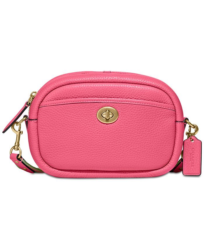 COACH Leather Camera Bag & Reviews - Handbags & Accessories - Macy's | Macys (US)