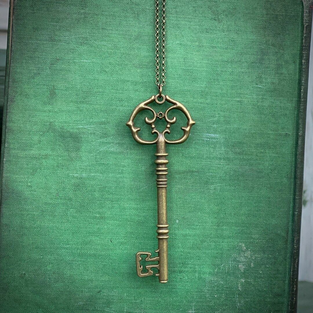 Secret Garden Key in Brass or Silver | Etsy (US)
