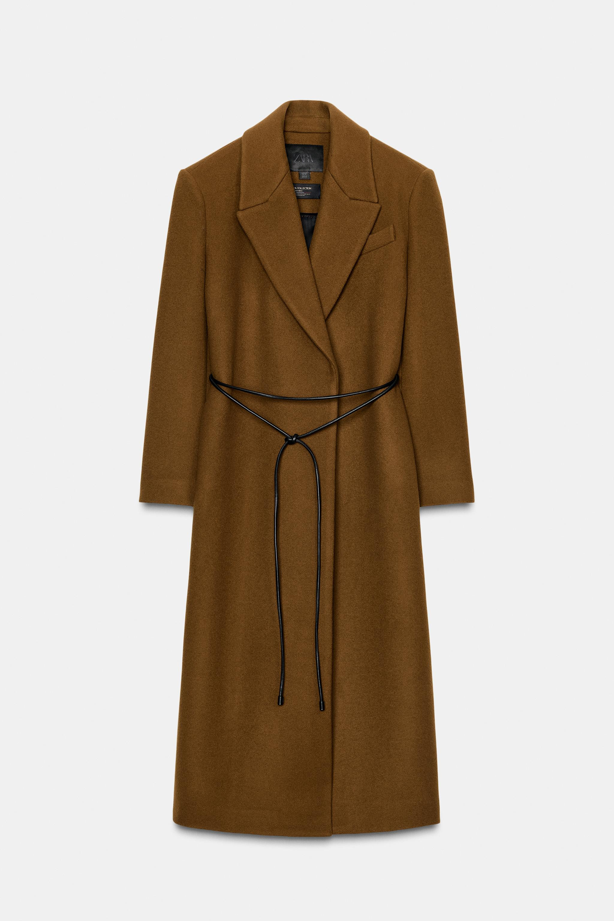 WOOL BLEND COAT ZW COLLECTION | Zara US