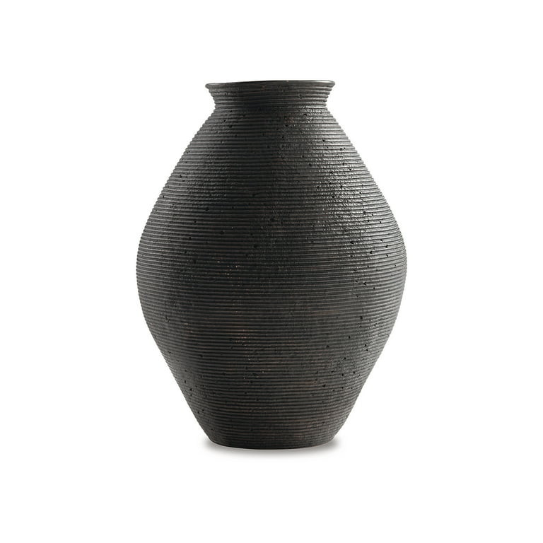 Signature Design by Ashley Casual Hannela Vase  Antique Brown | Walmart (US)