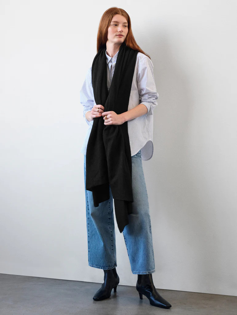 Cashmere Travel Wrap | White and Warren