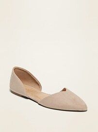 Pointy-Toe D'Orsay Flats for Women | Old Navy (US)