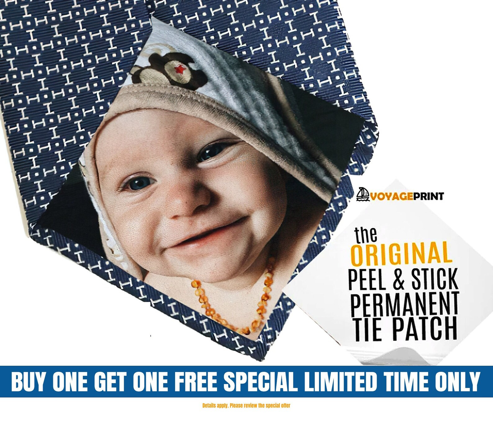 Photo Tie Patch Peel and Stick Tie Patch™ for Father of the - Etsy | Etsy (US)