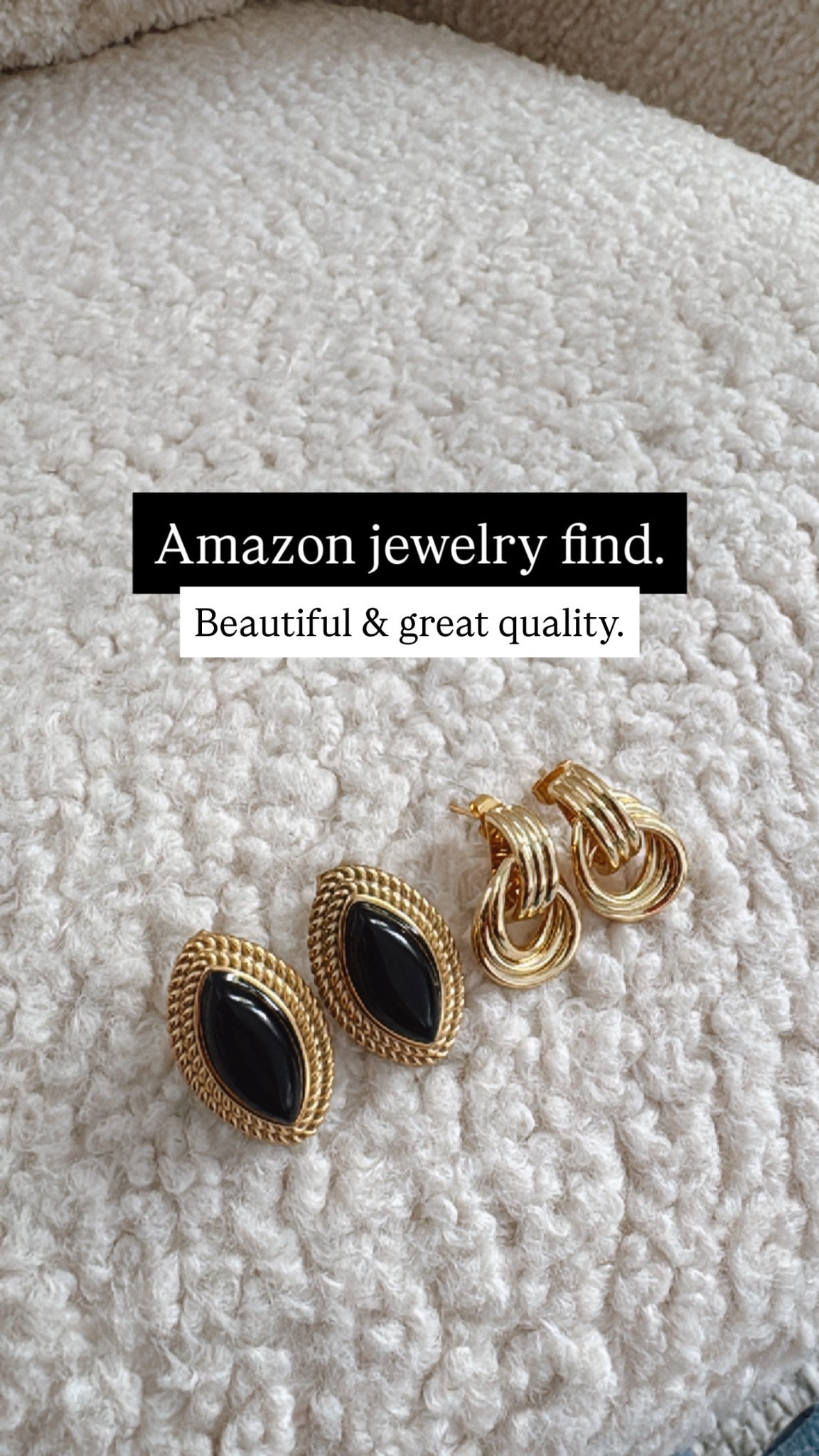 Amazon jewelry find!
Beautiful earrings that has an amazing quality. 

#LTKFindsUnder50 #LTKootd #LTKU