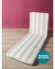 24x80 Indoor Outdoor Cabana Stripe Chaise Lounge Cushion | HomeGoods