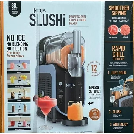 NEW | Shark | Ninja | 88oz - Slushi 5-in-1 Professional Frozen Drink Maker with 5 Preset Programs - FS301 | Walmart (US)