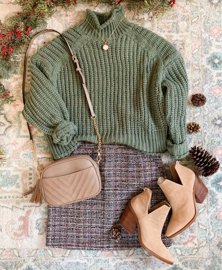 Turtleneck sweater, winter outfit, Amazon sweater, tweet skirt, winter outfits, booties

#LTKunder50 #LTKunder100 #LTKshoecrush

#LTKshoecrush #LTKSeasonal #LTKHoliday