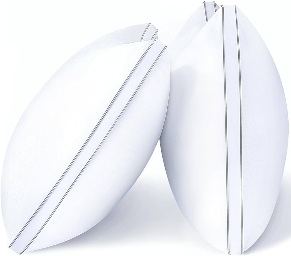 viewstar Pillows Queen Size Set of 2, Bed Pillows for Sleeping, Queen Pillows 2 Pack for Back, St... | Amazon (US)