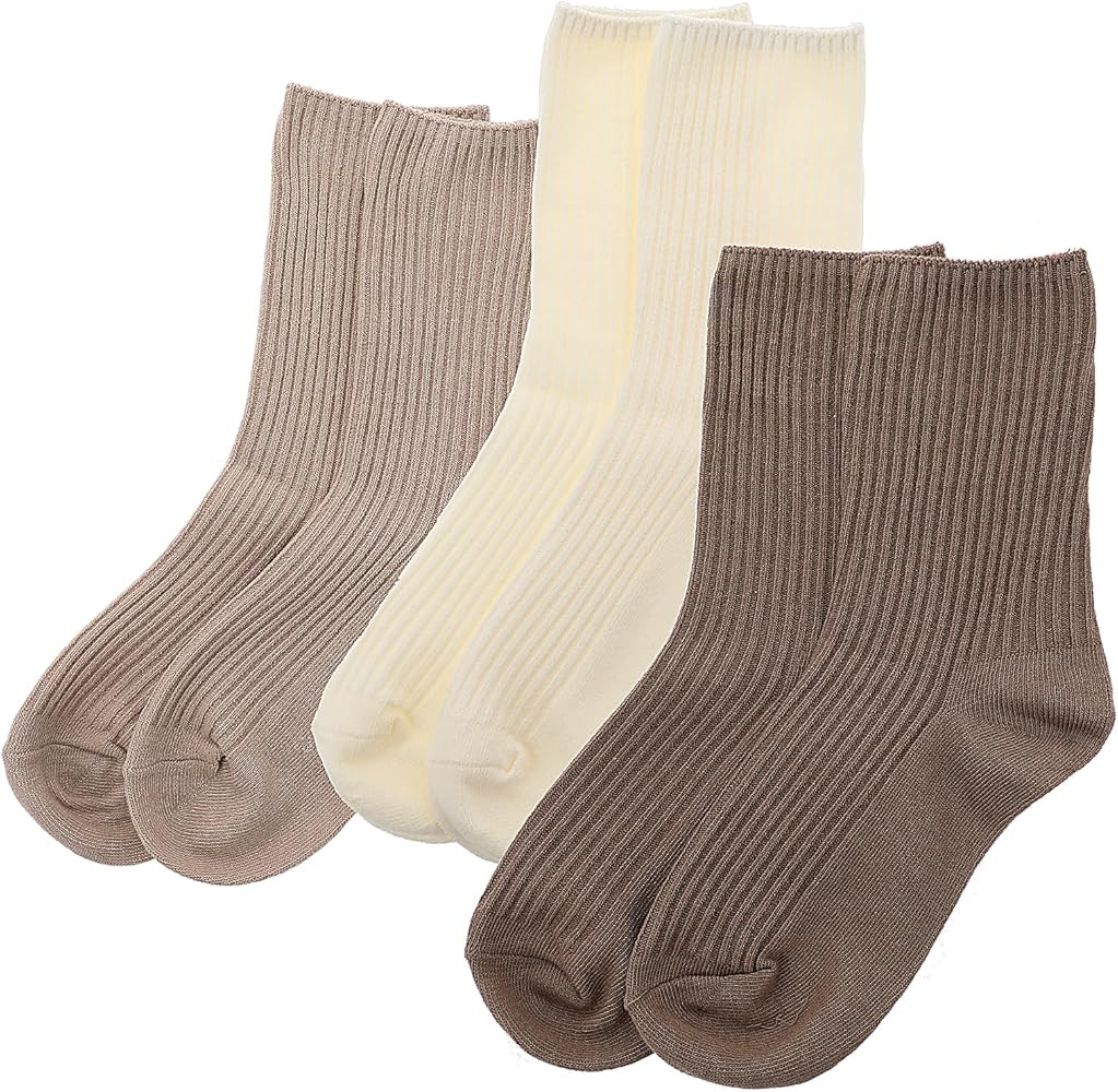 Vin Beauty Damen Socken, 3 Paar Damen Multipack aus bunter Baumwolle, Atmungsaktive, Feuchtigkeit... | Amazon (UK)