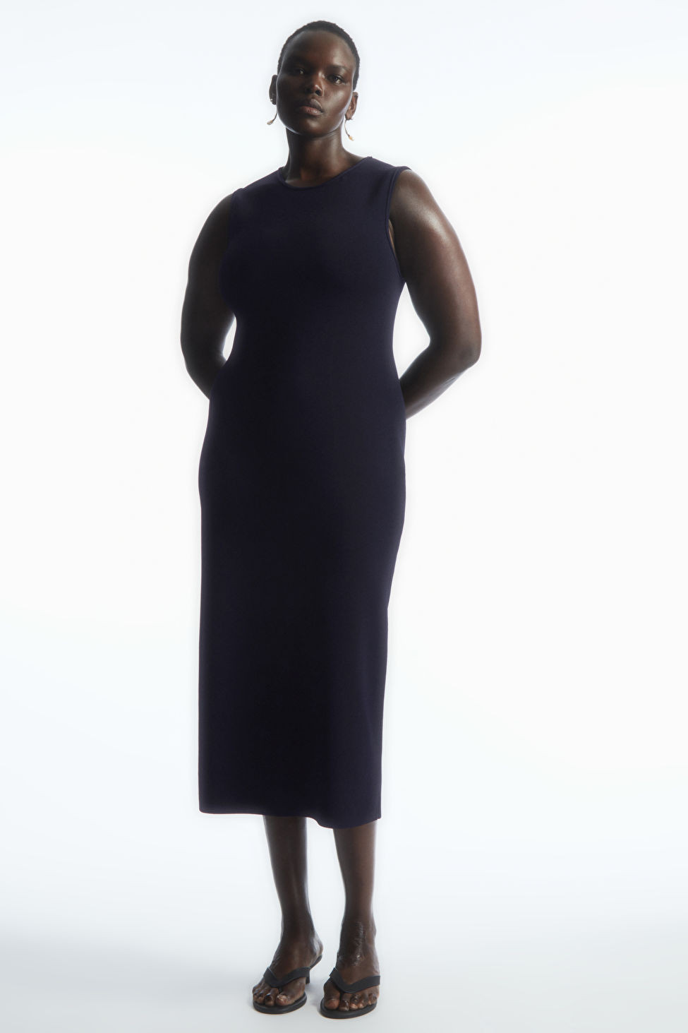 KNITTED MIDI DRESS | COS UK