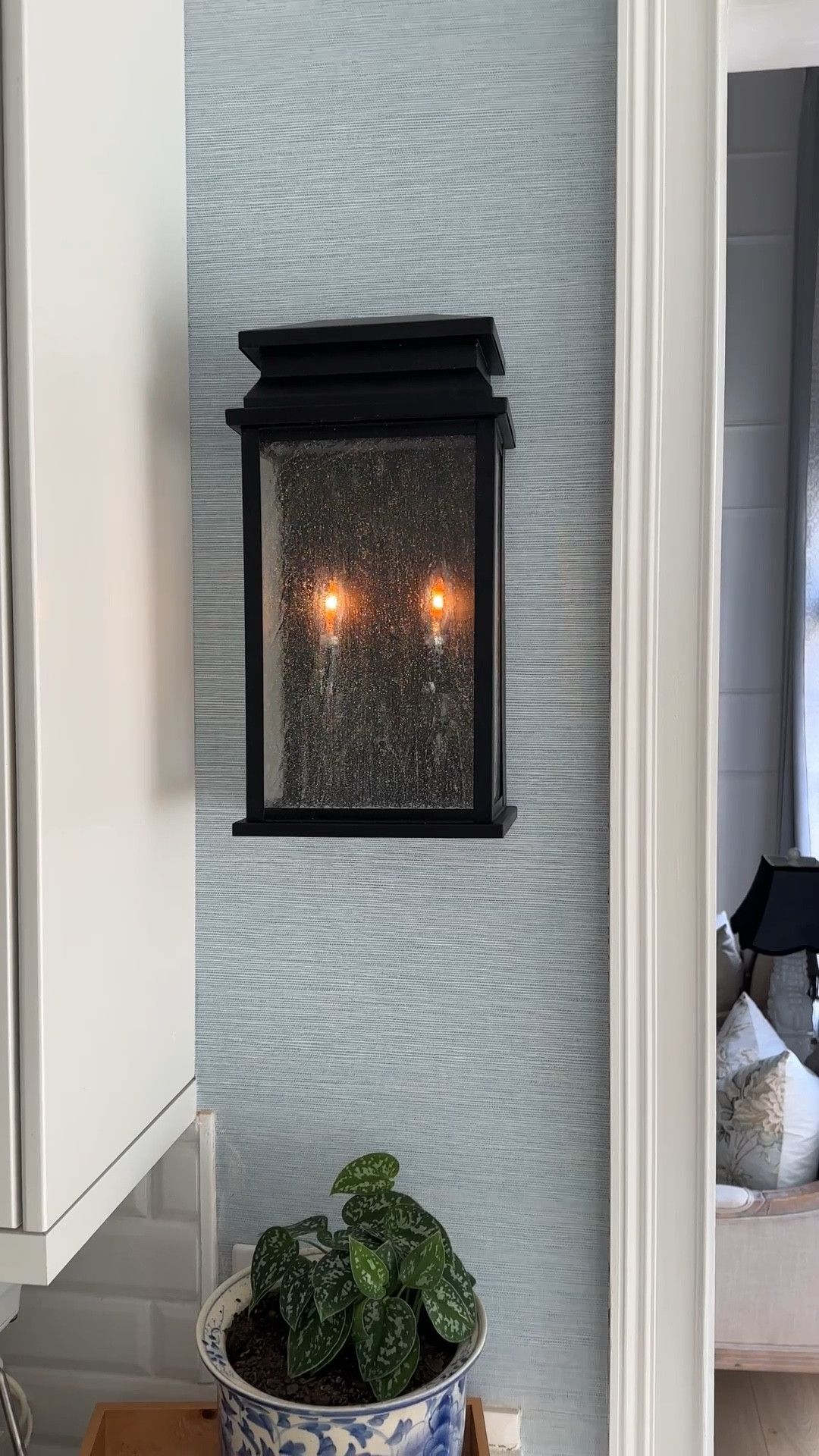 Faux gas lanterns are growing in popularity outside but how about using one inside?! I just put one in my kitchen and I’m so glad I did! These flickering flame light bulbs put it over the top! Linked all price ranges from Home Depot and Amazon!

#LTKHome #LTKSaleAlert