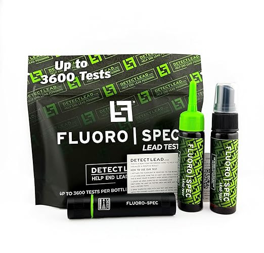 Fluoro-SPEC Instant Lead Test | Up to 3600 Uses| Lead Test Kit for Paint, Ceramics & More | Easy ... | Amazon (US)