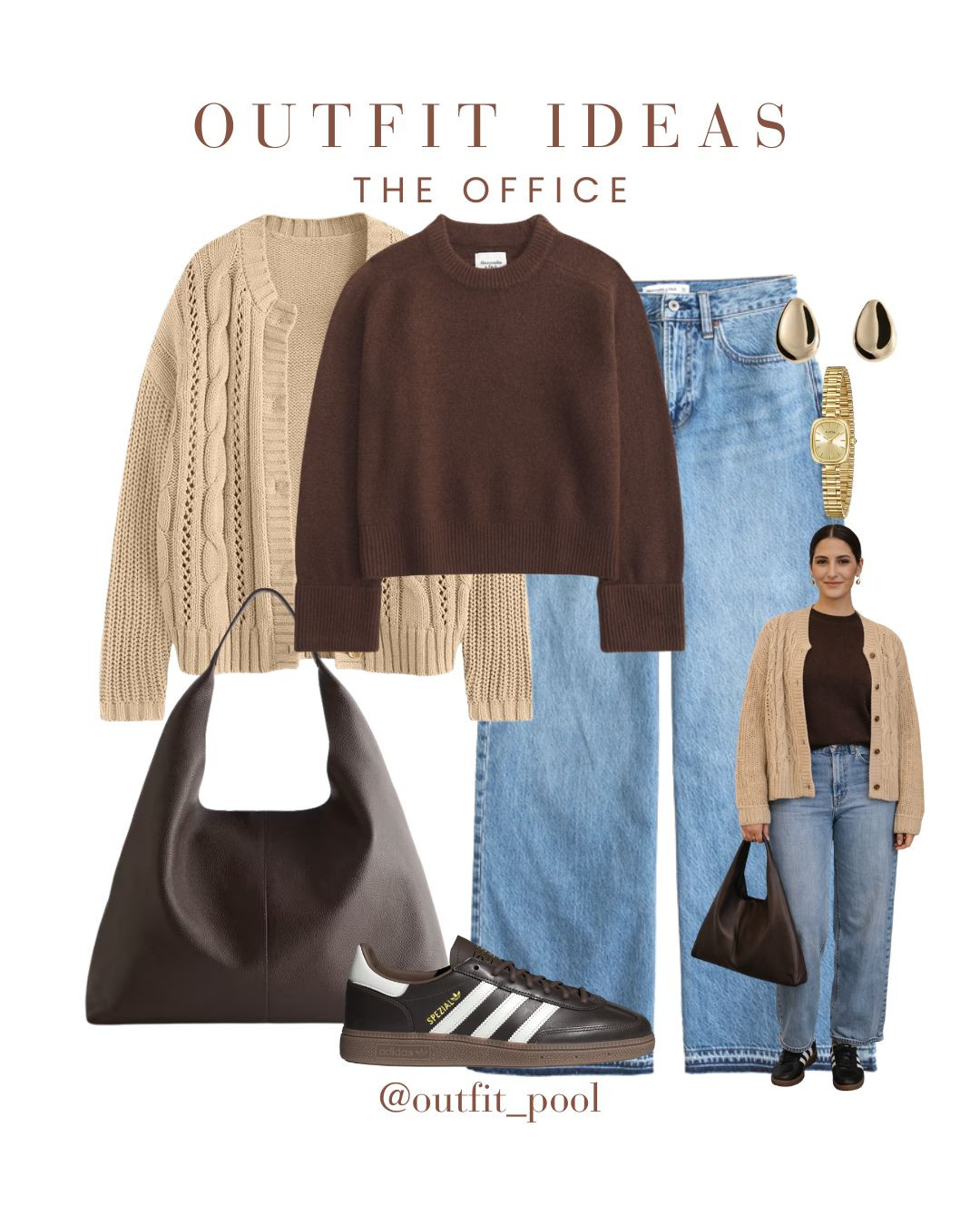 4 chic office looks for that in-between weather ✨ Not too hot, not too cold — just the perfect time for smart layering. Styled 4 workwear outfits that are ideal for transitional days at the office 🙌 Comfortable, versatile, and easy to recreate — perfect for building a capsule work wardrobe this season 👏 To shop these outfits, check the LTK shop link in bio 🛍️💌 (Office Work Outfits, Workwear Style, Office Outfit Ideas, Business Casual Looks, Chic Office Style, Everyday Workwear, Polished Work Outfit, Smart Casual Office Style, Capsule Workwear, Minimalist Workwear, Neutral Work Outfits, Office Wardrobe Essentials, Work Outfit Inspiration, Desk to Dinner Outfit, Corporate Style, Elevated Basics, Work from Office Looks, Workwear Staples, Office Fashion Inspiration, Effortless Work Style, Classic Workwear Pieces) 

 #LTKgrwm #LTKootd #LTKWorkwear