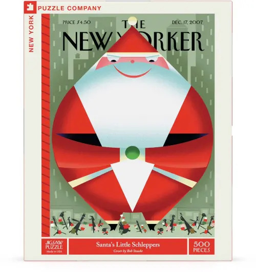 NEW YORK PUZZLE COMPANY Santa's Little Schleppers 500 Piece Puzzle at Nordstrom | Nordstrom