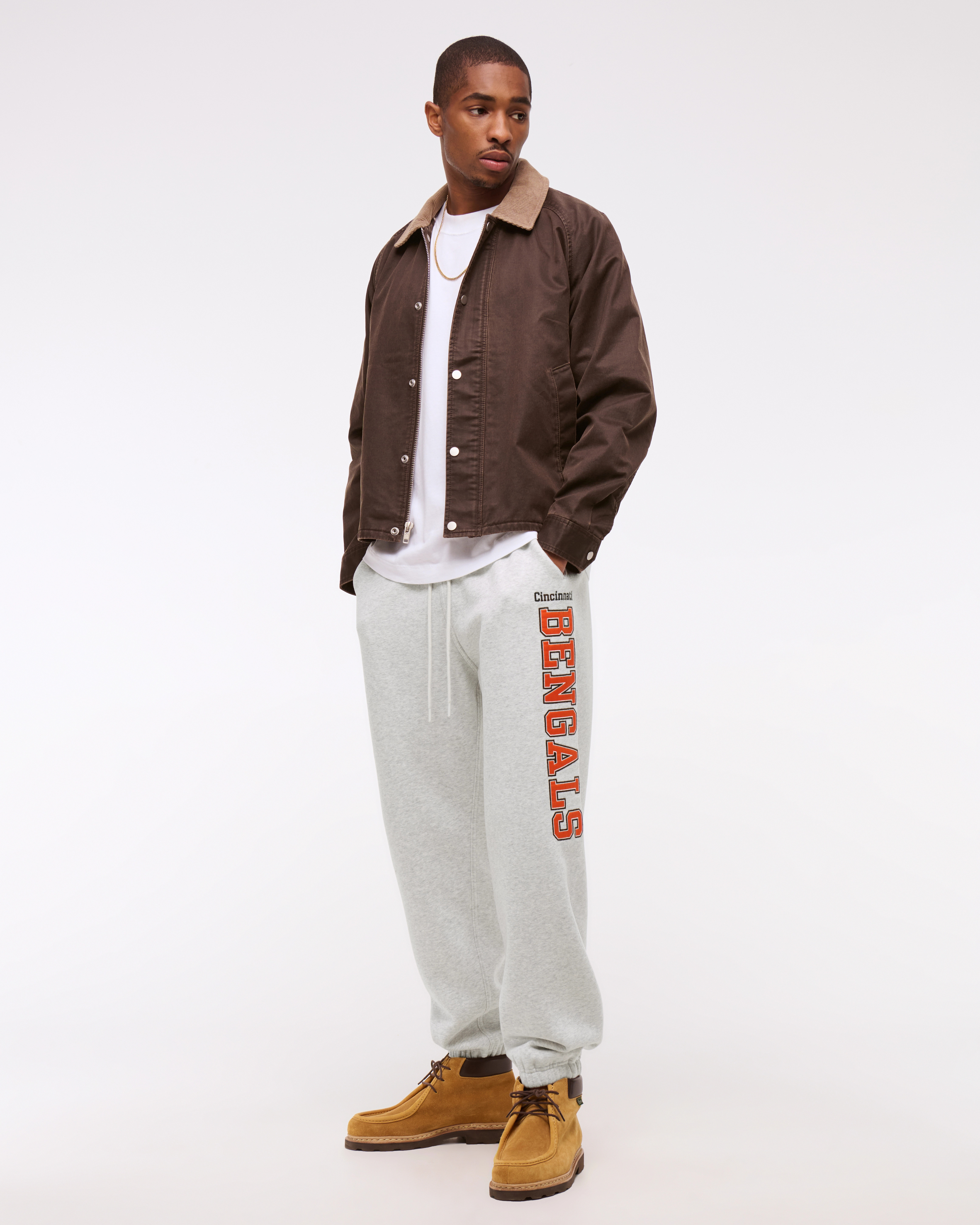 Cincinnati Bengals Baggy Cinched Sweatpant | Abercrombie & Fitch (US)