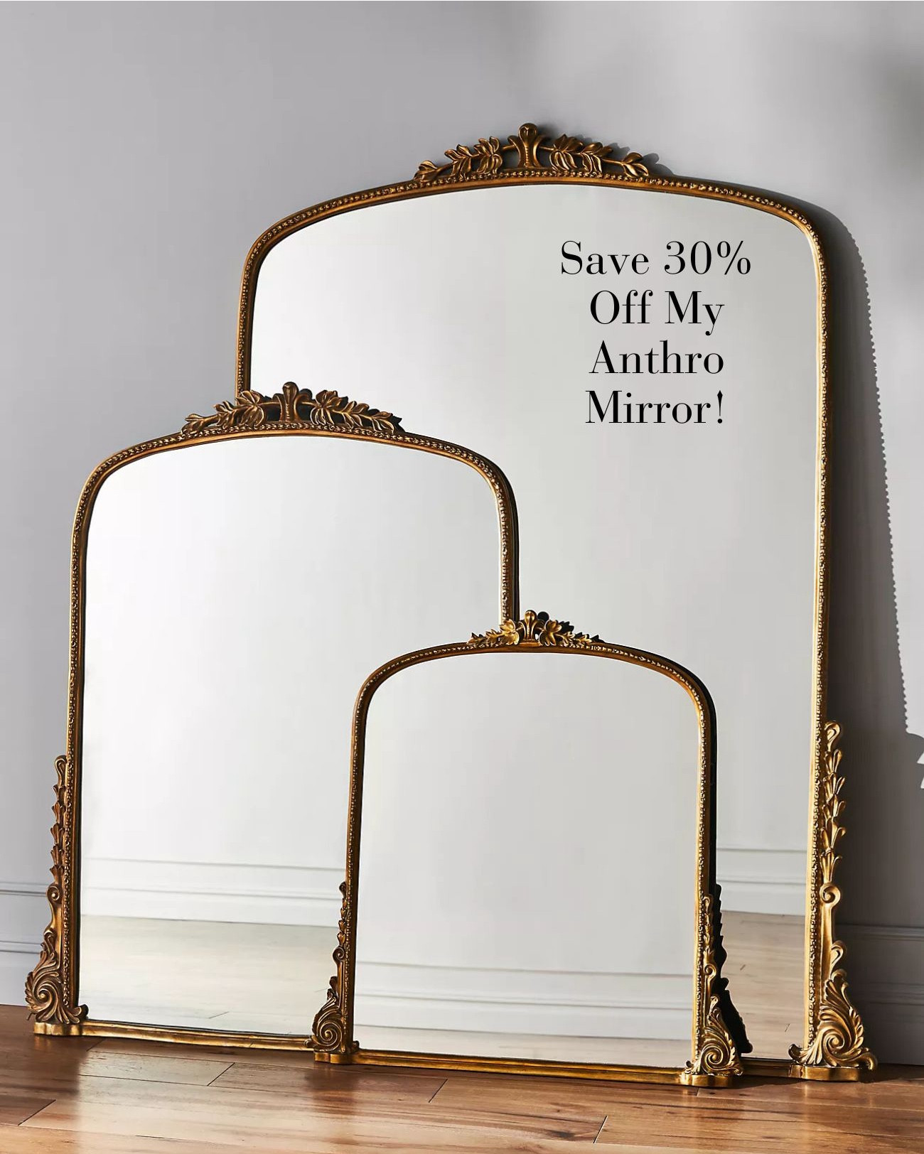 Anthropologie Black Friday sale
Save 30% off my primrose mirror 

#LTKSaleAlert #LTKCyberWeek #LTKHome