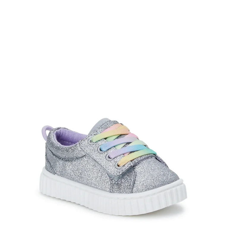 Wonder Nation Baby Girl Alternative Closure Sneakers, Sizes 2-6 | Walmart (US)