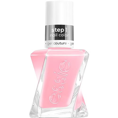 essie gel couture, gel-like nail polish, longwear, vegan formula, pink, inside scoop, 0.46 fl oz | Amazon (US)