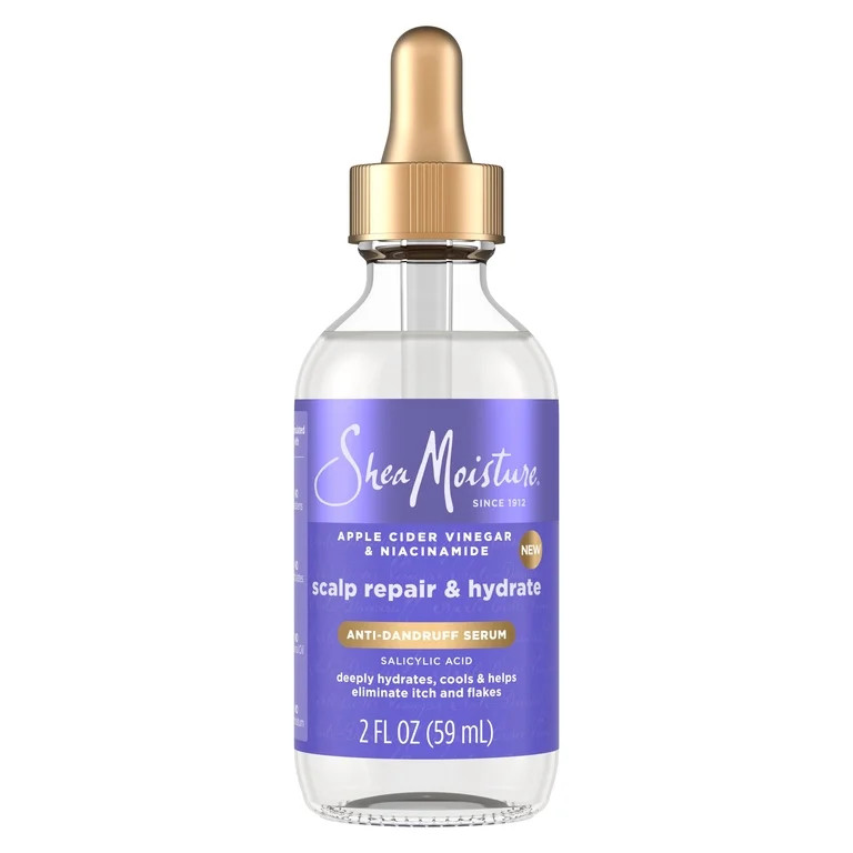SheaMoisture Scalp Repair & Hydrate Anti-Dandruff Serum with Salicylic Acid, 2 fl oz | Walmart (US)