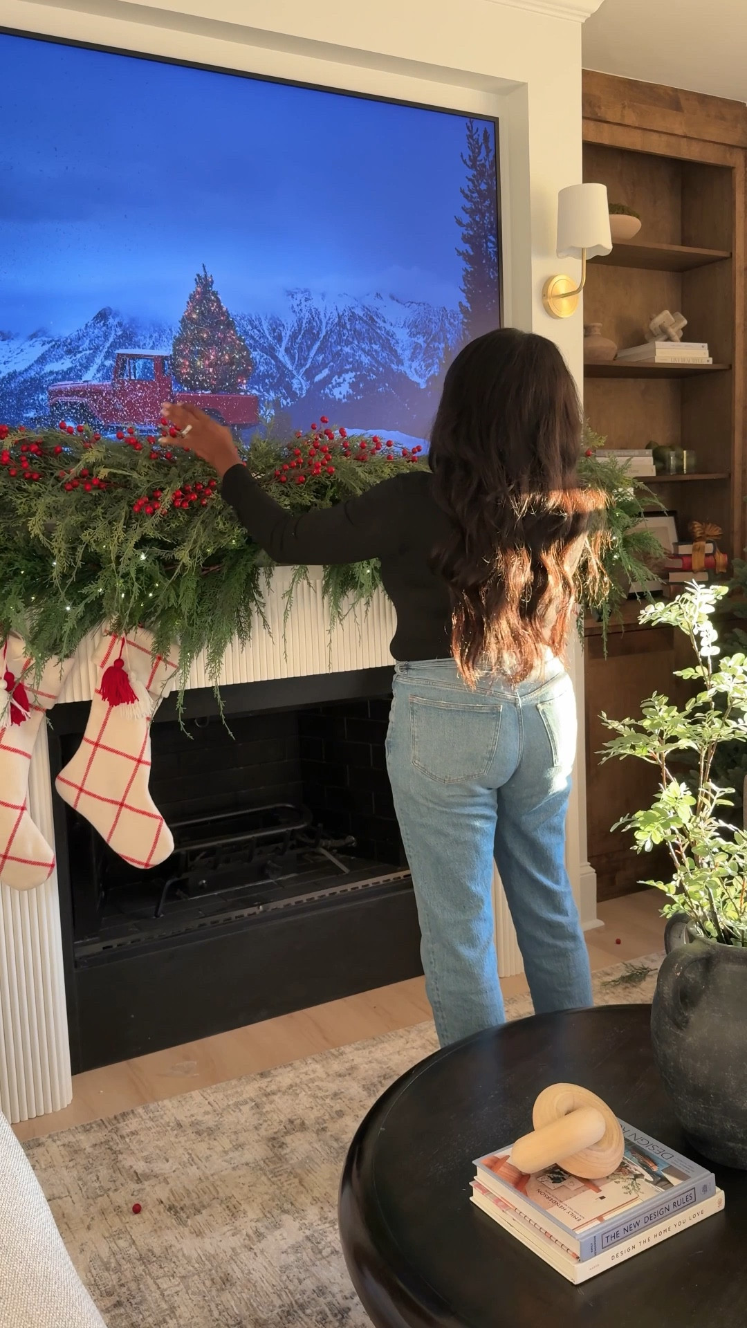 Designing the perfect holiday Ralph Lauren inspired mantle. 

#LTKHoliday #LTKSeasonal