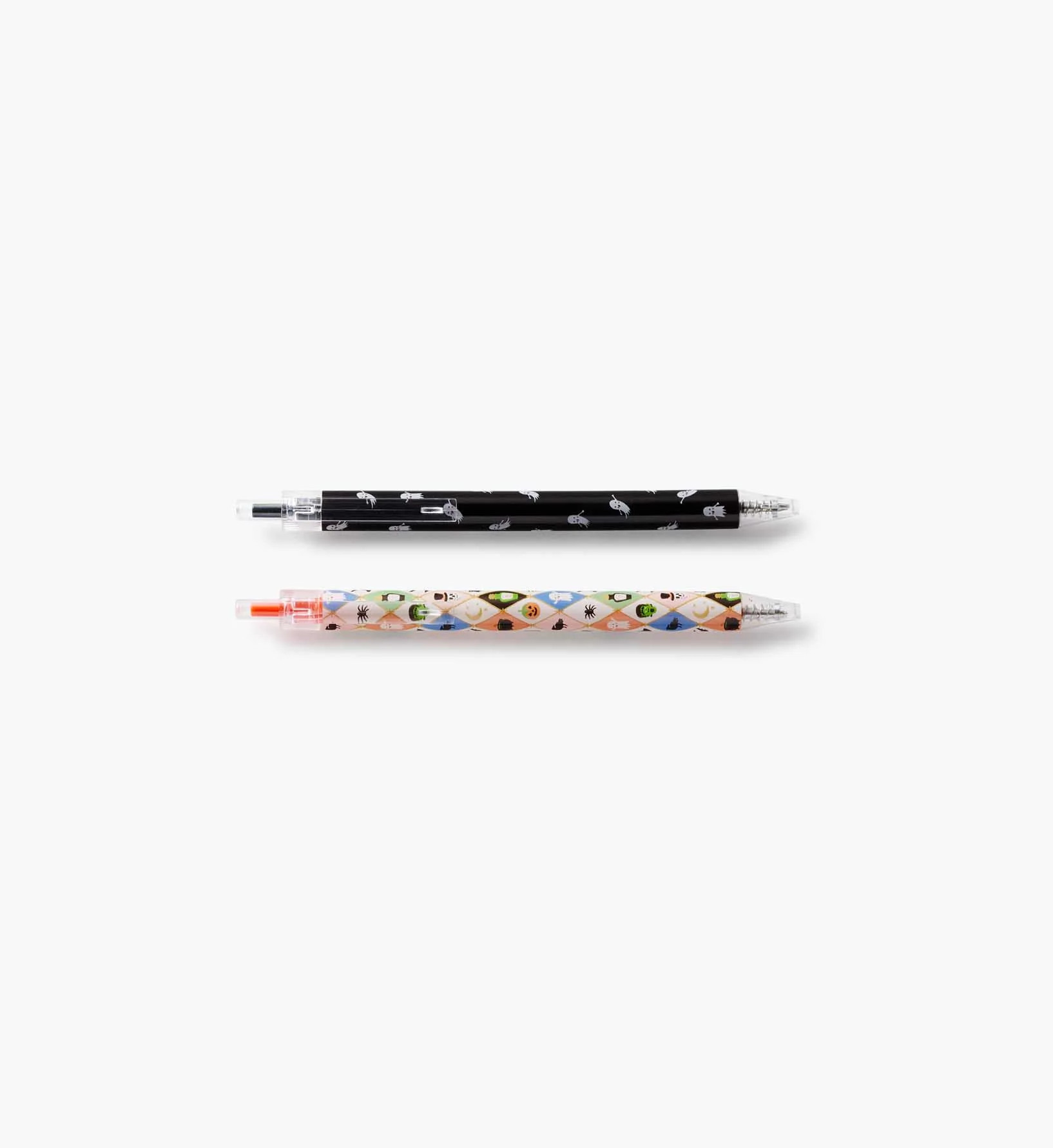 Gel Pen Set of 2 - Halloween Argyle | Rifle Paper Co.