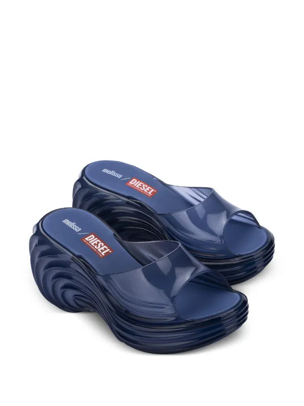 x Diesel Quantum platform sandals | Farfetch (BR)