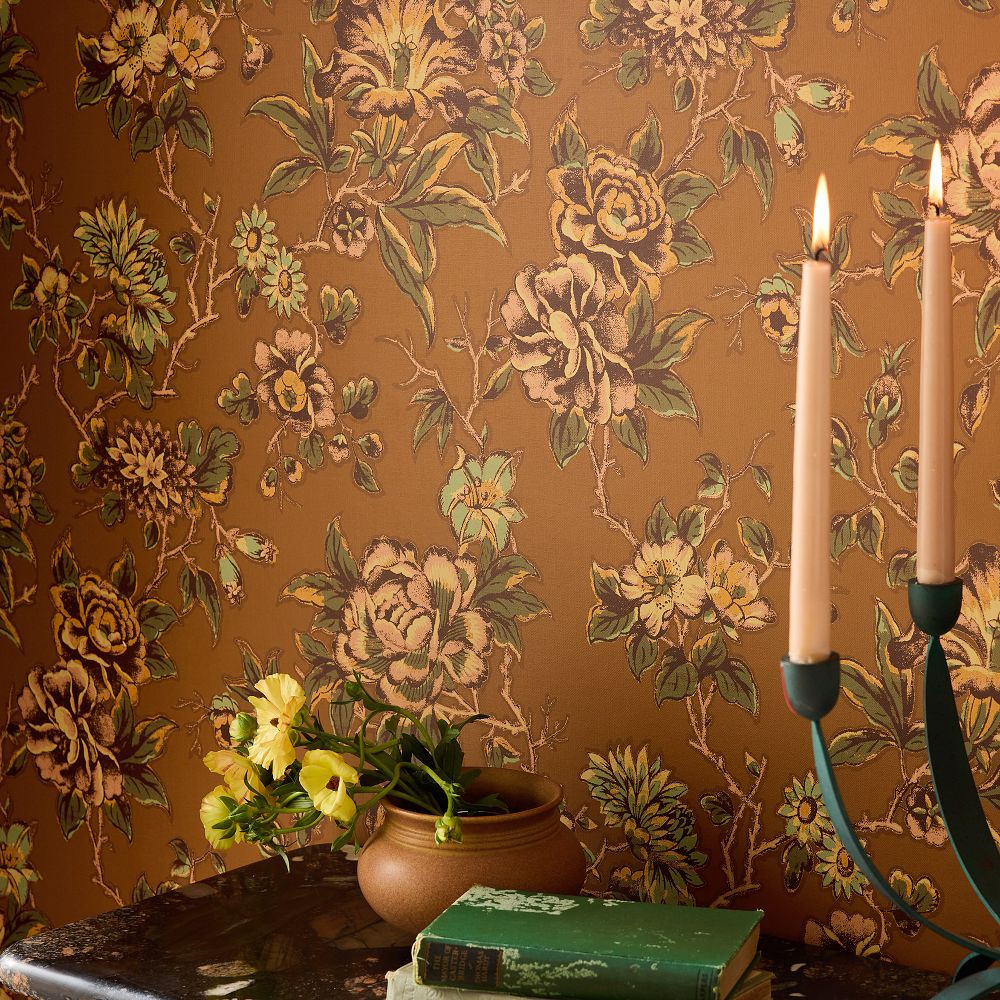 Pierce & Ward Wild Garden Peel & Stick Wallpaper | West Elm (US)