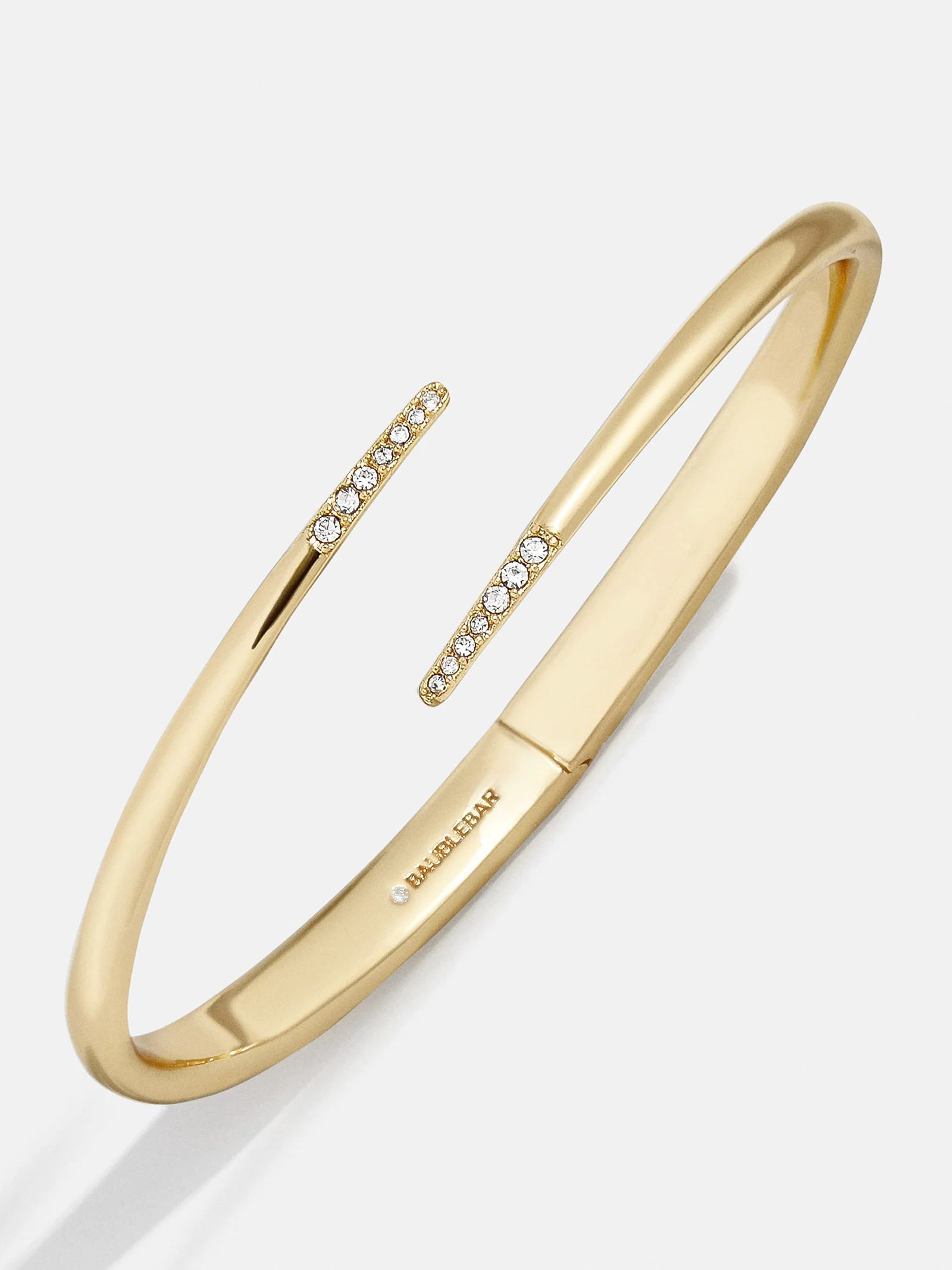 Melissa Cuff Bracelet - Gold/Pavé | BaubleBar (US)