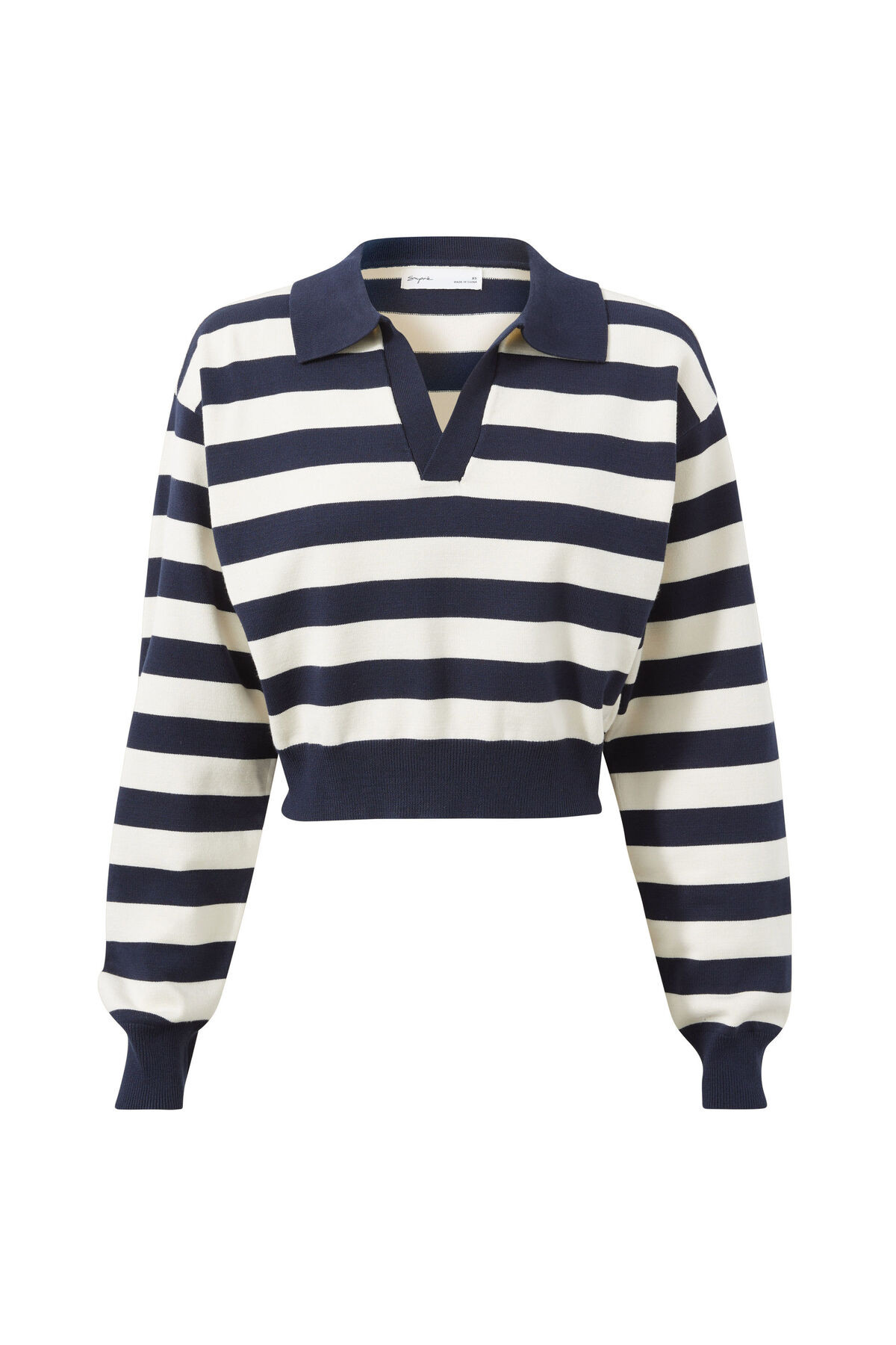 Blair Cropped Rugby Knit Jumper | Supre (AU & NZ)