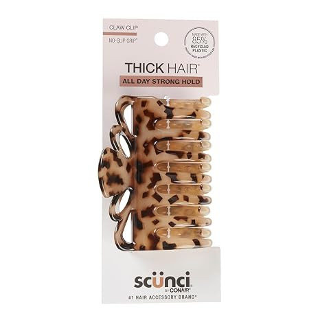 Scunci by Conair claw clips for thick hair - hair accessories for women- claw clip - for all hair... | Amazon (US)