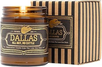Jackson Vaughn Scented Texas Candle | Aromatherapy Long Lasting Candles Luxury Home Fragrance Dec... | Amazon (US)