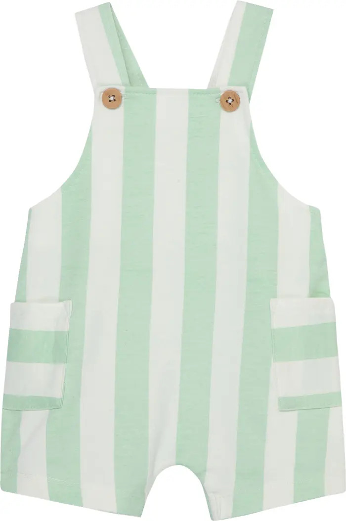 French Terry Stripe Organic Cotton Shortall | Nordstrom Rack