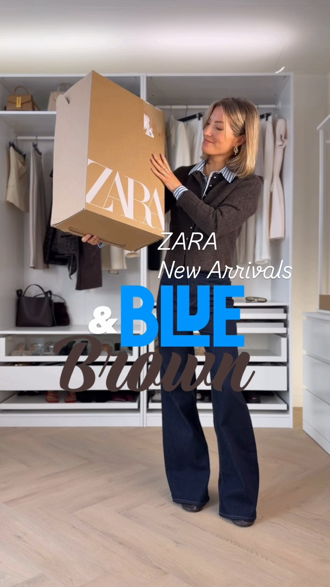 Blue + brown is such an underrated combo 🤎💙 — these new arrivals from @Zara feel timeless but still fresh, and I love how the soft blue tones instantly brighten deeper chocolate shades 🤍👖👜

Outfit 1️⃣: jeans 32, cardigan M, shirt XS, Jacket S
Outfit 2️⃣: cardigan size S, jeans 34
Outfit 3️⃣: top S, jacket S, jeans 32 (it runs a bit large in my opinion but that’s the fit)
Outfit 4️⃣ Jeans 34 (size up!runs small), top S, blazer old but wearing XS, 

Like this post to save it to your favourite folder and come back later to shop.

blue outfit, brown outfit, blue and brown styling, zara new arrivals, chic everyday outfit, effortless style, quiet luxury outfit, dark denim jeans, wide leg jeans, striped shirt outfit, chocolate brown blazer, knee high boots outfit, mary jane flats, oversized jacket, minimalist style, neutral capsule wardrobe, smart casual outfit, fall transition outfit, classy casual look, european style outfit

#LTKWorkwear #LTKSeasonal #LTKgrwm