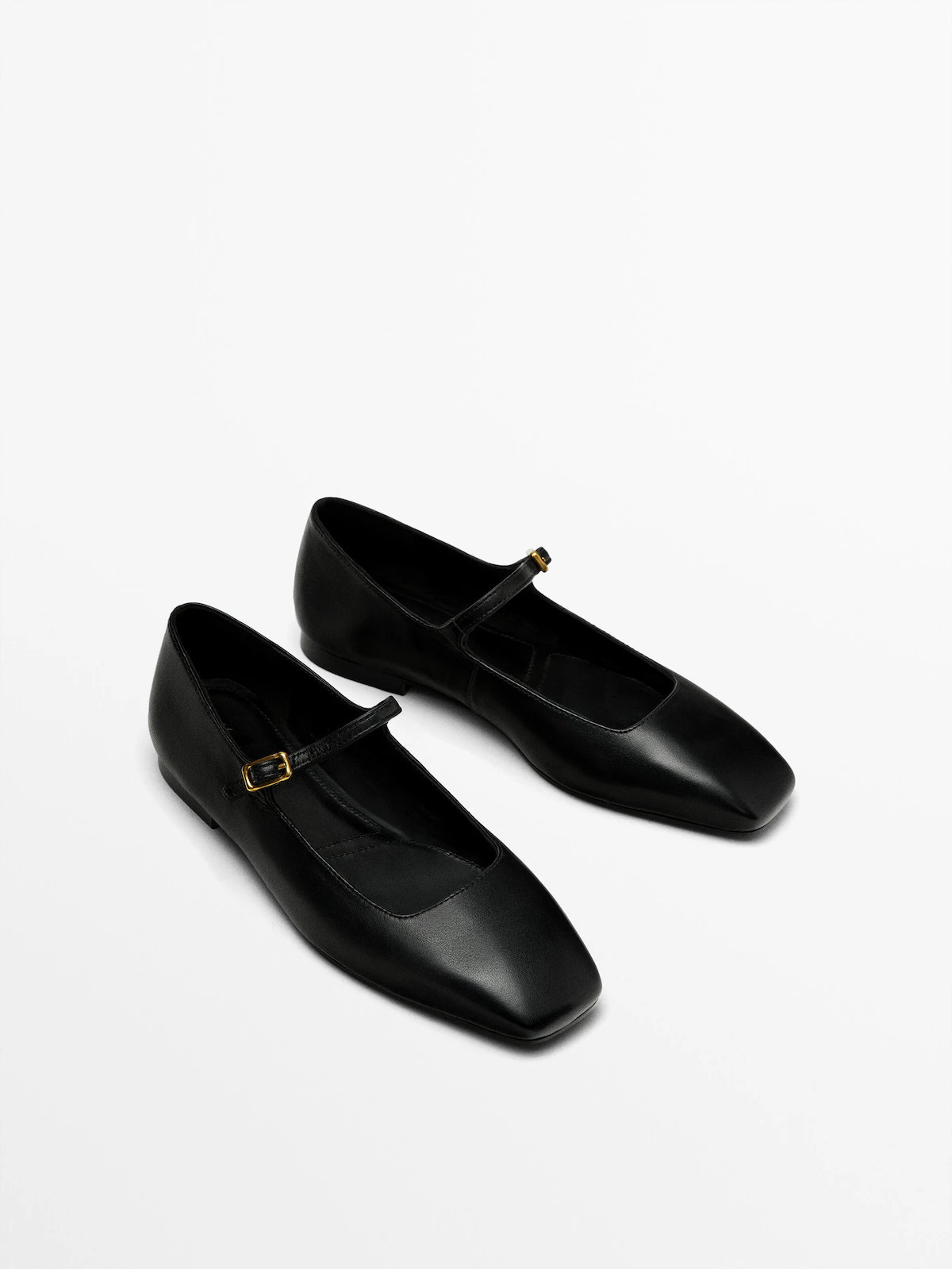 Ballet flats with buckle - Massimo Dutti United Kingdom | Massimo Dutti UK