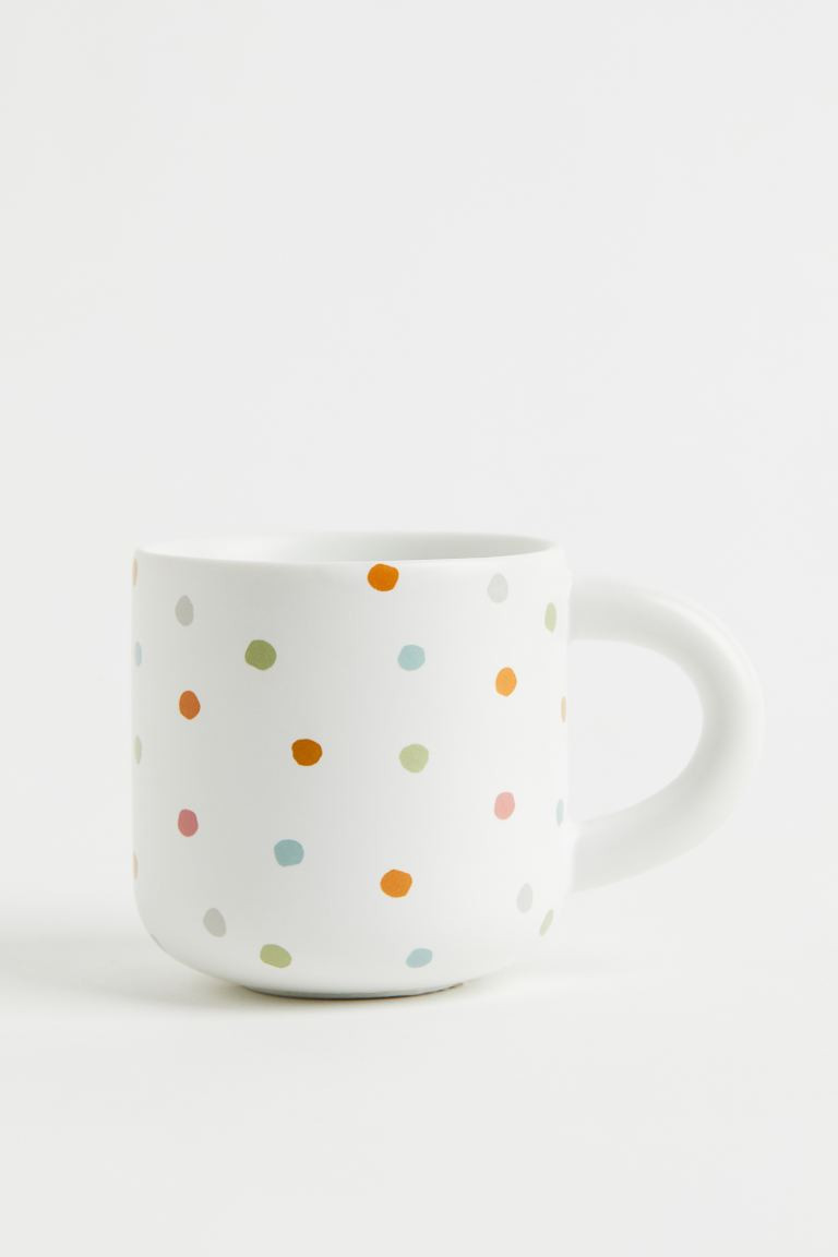 Taza de porcelana de lunares | H&M (FR, IT, ES, PT, BE)