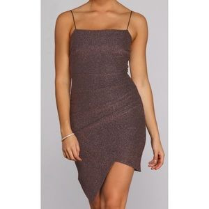 Windsor GLITTER GIRL DRESS Dark Mauve | Poshmark