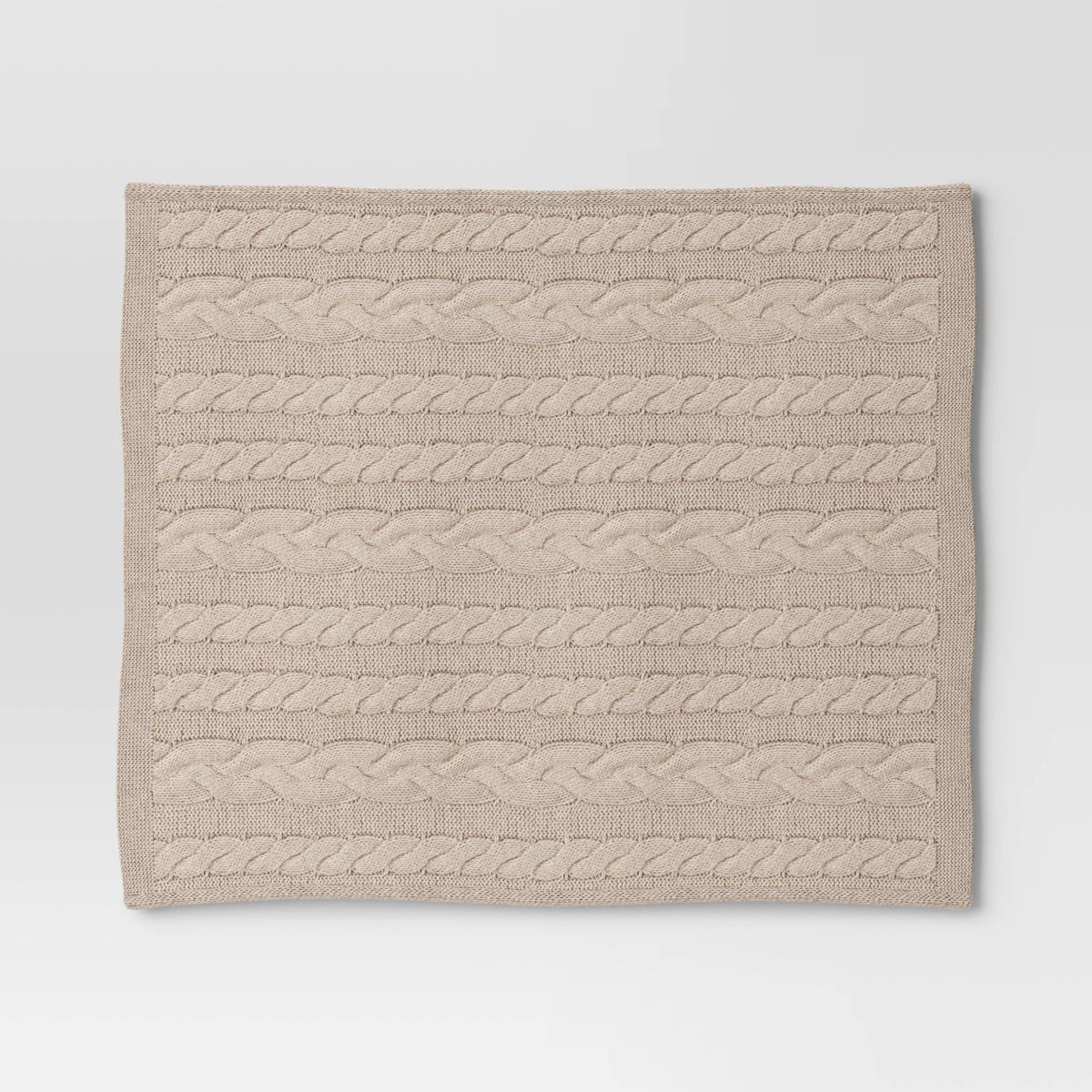 Chunky Cable Knit Reversible Throw Blanket - Threshold™ | Target
