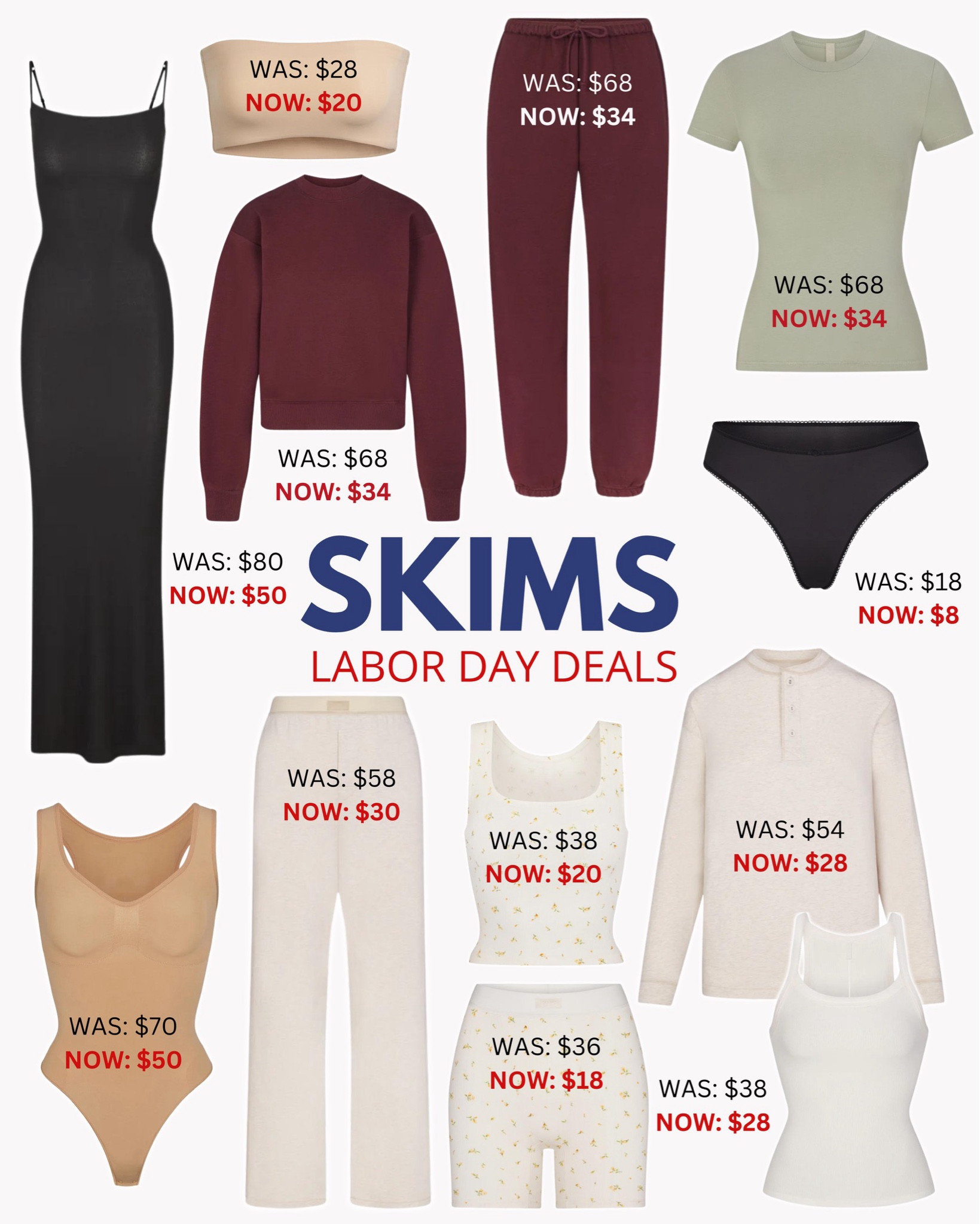 Skims Labor Day sale 🙌🏼 loungewear, shapewear, bras, underwear, pajamas 

#LTKFindsUnder100 #LTKFallSale #LTKSaleAlert