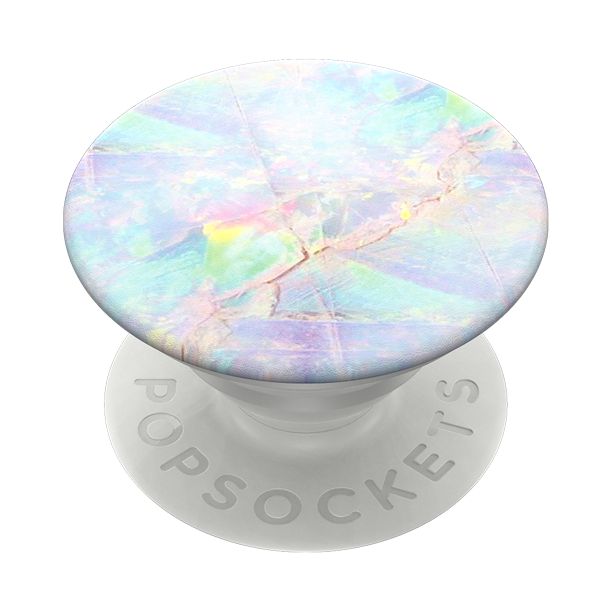 PopSockets Grip with Swappable Top for Cell Phones, PopGrip Opal - Walmart.com | Walmart (US)
