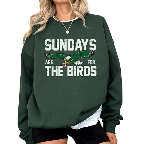 Sundays Are for the Birds Sweatshirt | Cozy Unisex Pullover | Game Day Apparel | Gift for Sports ... | Amazon (US)